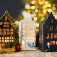Bild in Galerie-Betrachter laden, Delft Bell House Teelichthalter