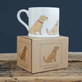 Bild in Galerie-Betrachter laden, Mischievous Mutts Hundebecher, Motiv Golden Retriever
