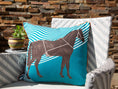 Bild in Galerie-Betrachter laden, EQUUS CHEVAL Otique Deko Kissen blau