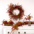 Bild in Galerie-Betrachter laden, Bountiful Berries & Leaves Kerzenring, 16,5 cm