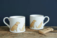 Bild in Galerie-Betrachter laden, Mischievous Mutts Hundebecher, Motiv Golden Retriever