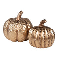 Bild in Galerie-Betrachter laden, Dekofigur Kürbis, Goldfarben