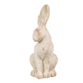 Bild in Galerie-Betrachter laden, Dekofigur Hase 19x15x35 cm Beige Stone