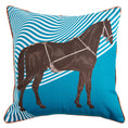 Bild in Galerie-Betrachter laden, EQUUS CHEVAL Otique Deko Kissen blau