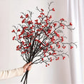 Bild in Galerie-Betrachter laden, Rote Beerenzweig, 75 cm, 4 Zweige