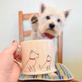 Bild in Galerie-Betrachter laden, Mischievous Mutts Hundebecher, Motiv Westie