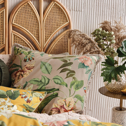 Anastacia Botanisches Kissen Sham Peach
