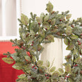Bild in Galerie-Betrachter laden, Snowy Fittonia, Kiefern- und Beerenkranz, Ø 50 cm
