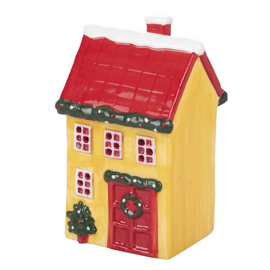 XMAS KERAMIKHÄUSCHEN LED