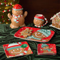 Bild in Galerie-Betrachter laden, Weihnachtlicher Lebkuchen 3D-Keksdose 25 cm
