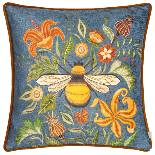 Kissen Hawthorn Bee Petrol