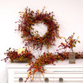 Bild in Galerie-Betrachter laden, Bountiful Berries & Leaves Kerzenring, 16,5 cm
