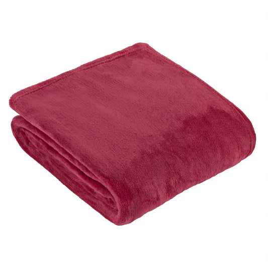 Harrow Fleece-Decke Berry