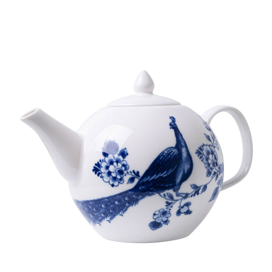 Teekanne Pfau Blau