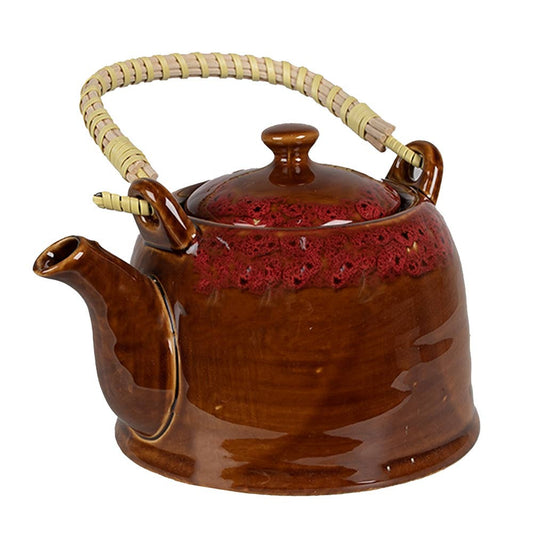 Teekanne mit Teesieb REDBROWN