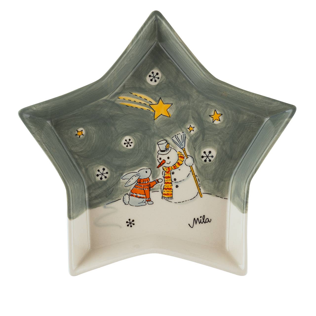 Plätzchenteller Snowfriends