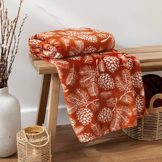 Irwin Woodland Fleecedecke, Rost