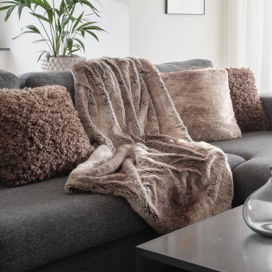 Winter - Kuscheldecke Natur, 180 cm