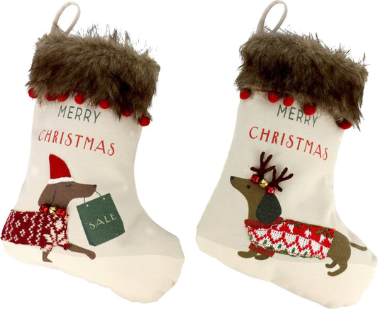 STIEFEL MERRY CHRISTMAS  2 TEILIGES SET