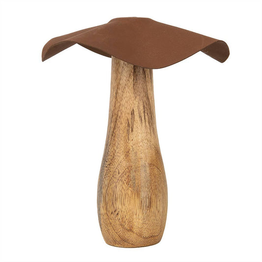 Holz Dekopilz Ø 16x15 cm