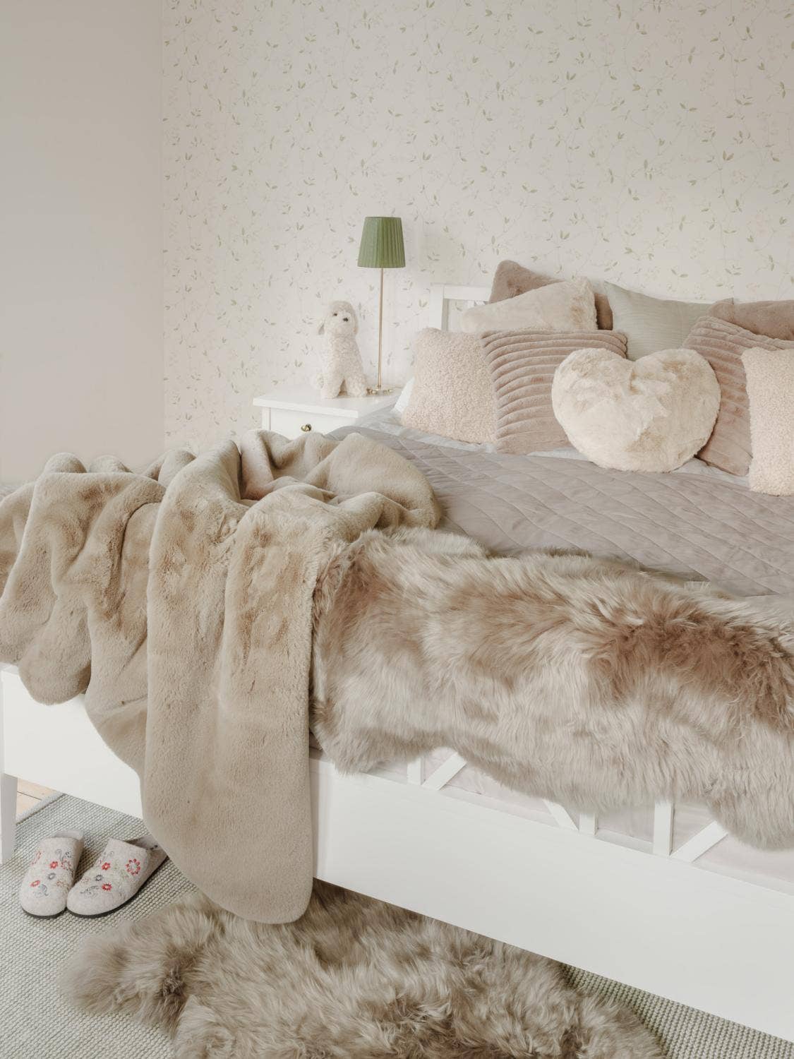 Klassisches Lammfell Beige