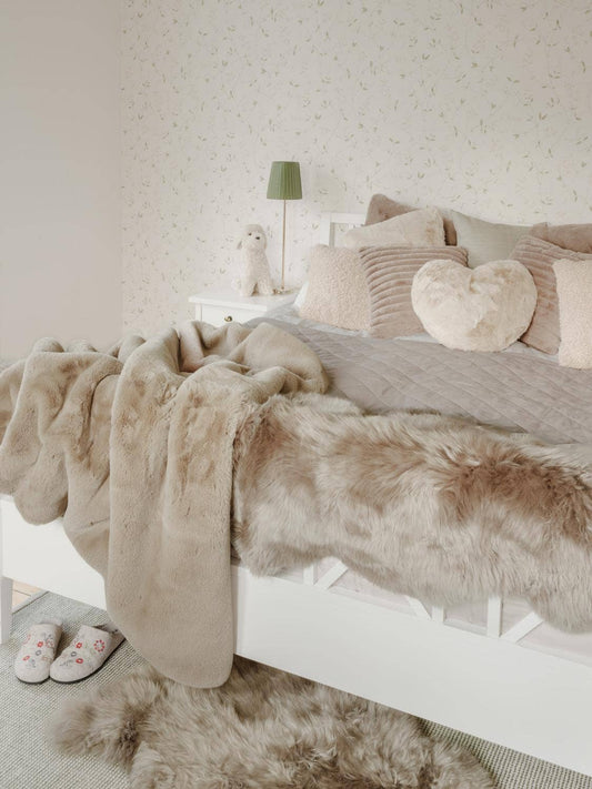 Klassisches Lammfell Beige