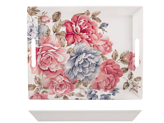 Melamin-Tablett FLOWER