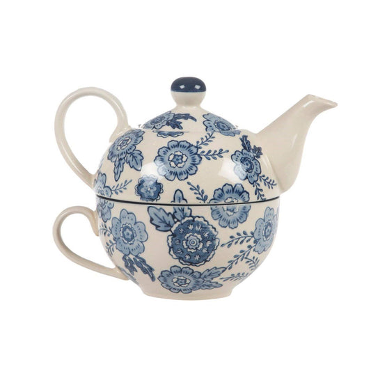 Tea for One Set BLUE WILLOW