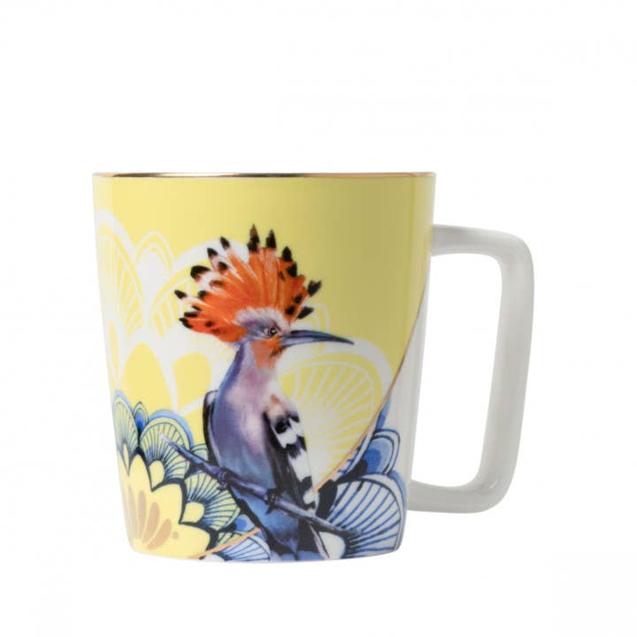 Tasse mit Mandala-Hopfenmotiv