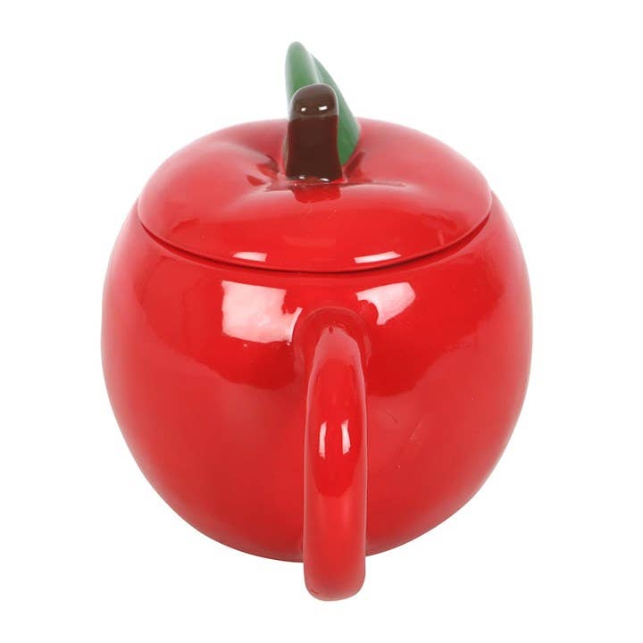 Apfelförmiger Becher mit Deckel