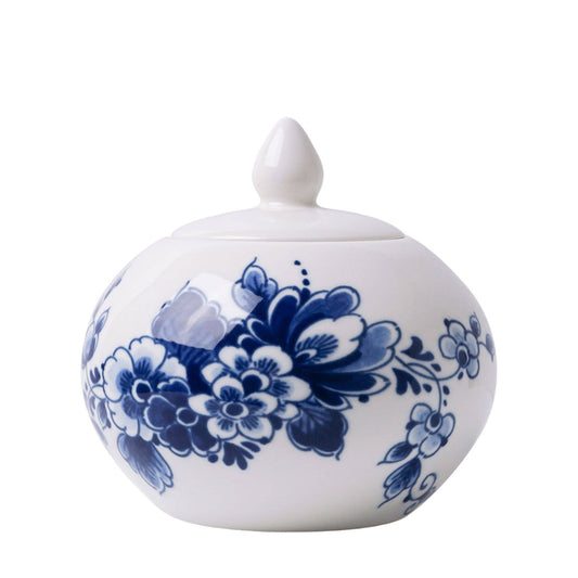 Zuckerdose Pfau Blau