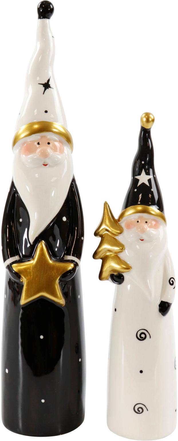 FIGUREN"WEIHNACHTSMANN" 2 TEILIGES SET