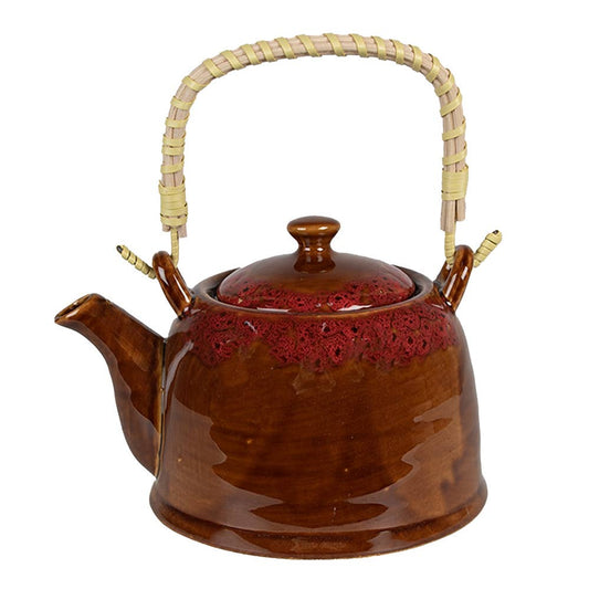 Teekanne mit Teesieb REDBROWN