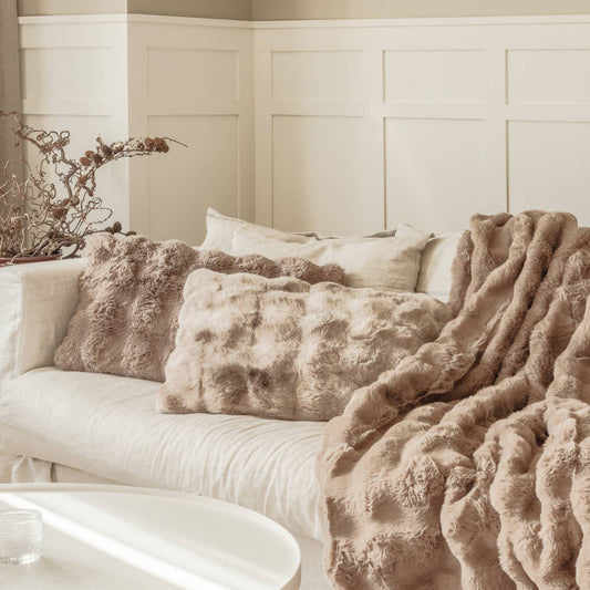 Kissen Misty  - Taupe
