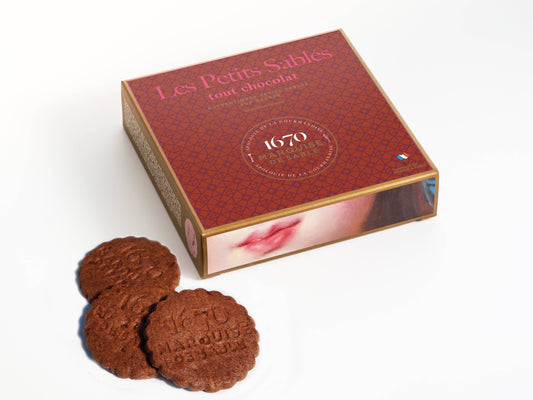 Alle Schokoladen-Shortbread-Kekse - 100 g Pappschachtel