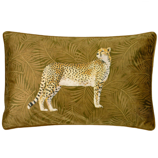 Kissen Cheetah Forest Velvet Gold