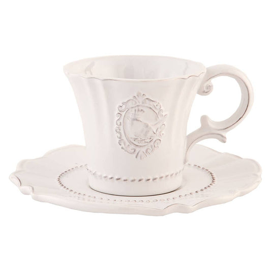 Vintage Tasse und Untertasse