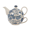 Bild in Galerie-Betrachter laden, Tea for One Set BLUE WILLOW
