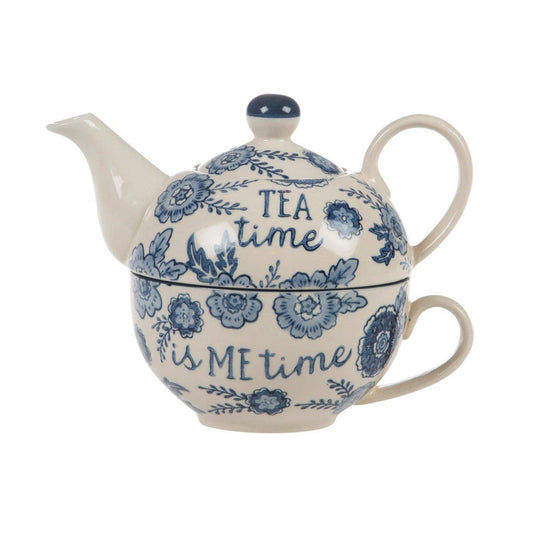 Tea for One Set BLUE WILLOW