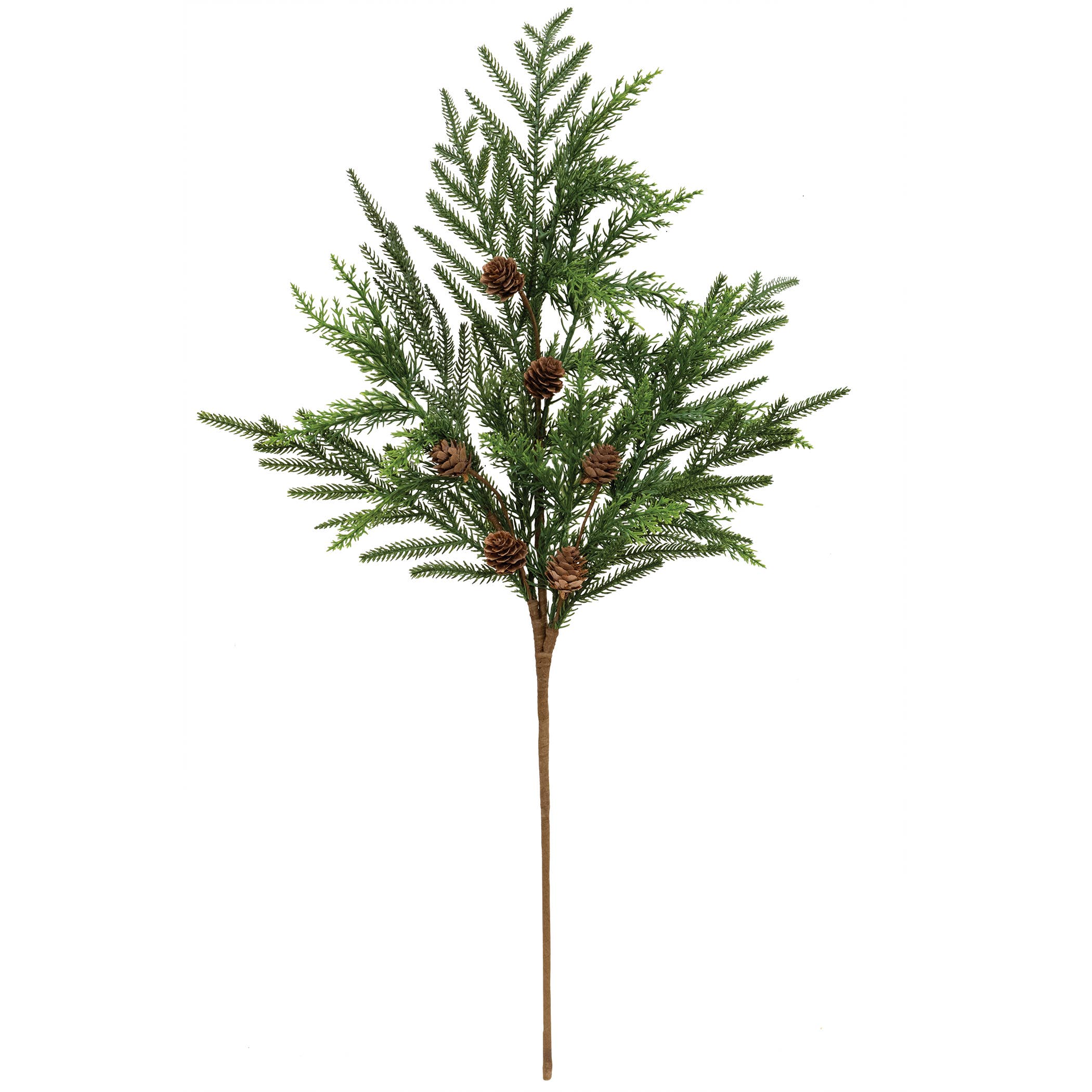 Weicher Nadelkiefer- und Zapfenspray - 78 cm