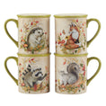 Bild in Galerie-Betrachter laden, Woodland Critters Herbsttassen-Set
