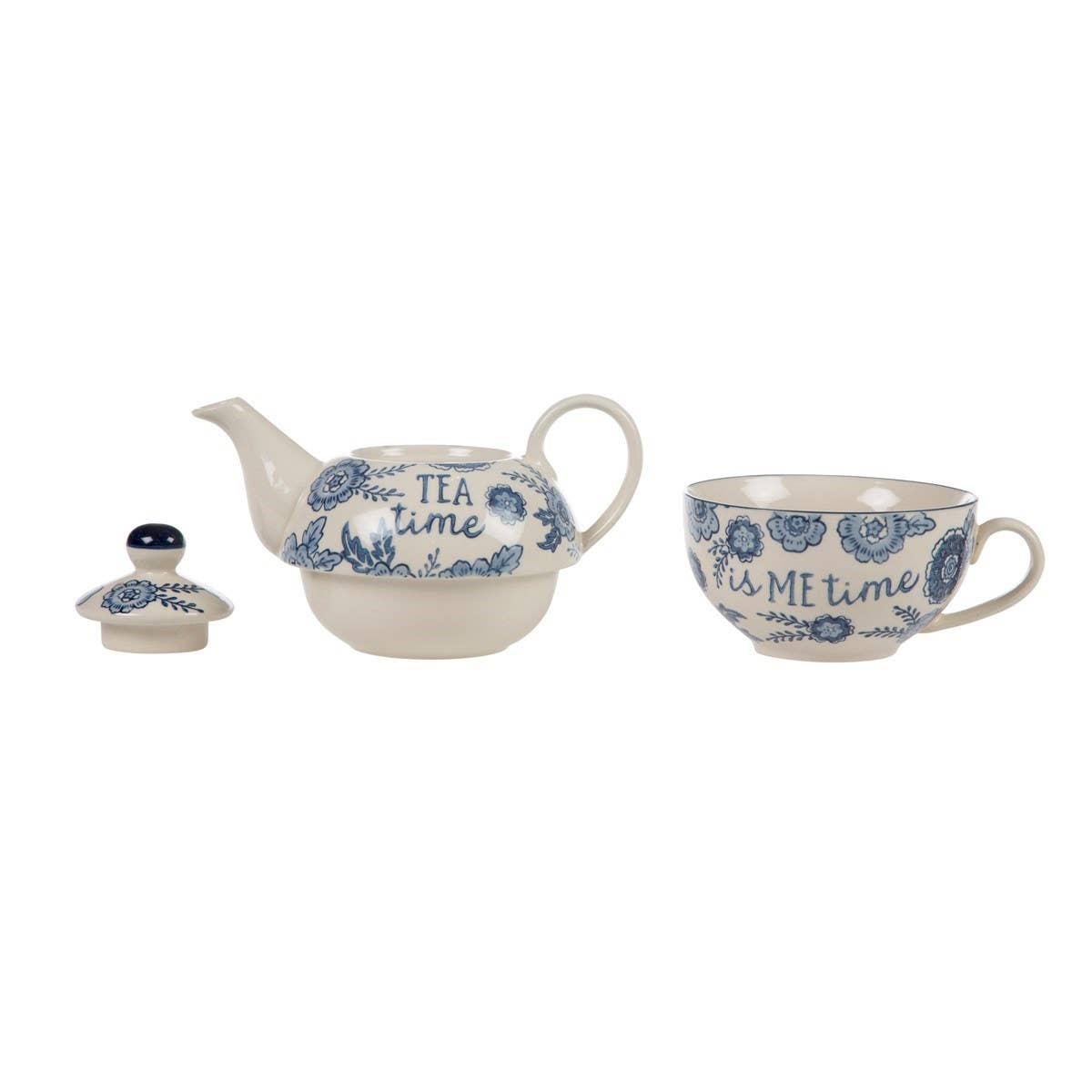 Tea for One Set BLUE WILLOW