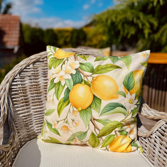 Kissen Lemon Flower