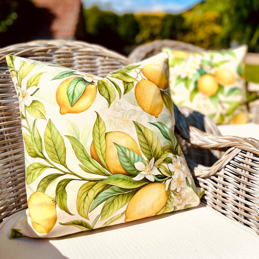 Kissen Lemon Flower