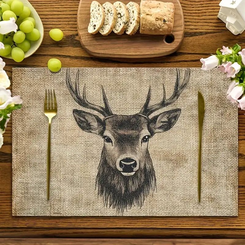 Tischset HIRSCH, 2 Stück