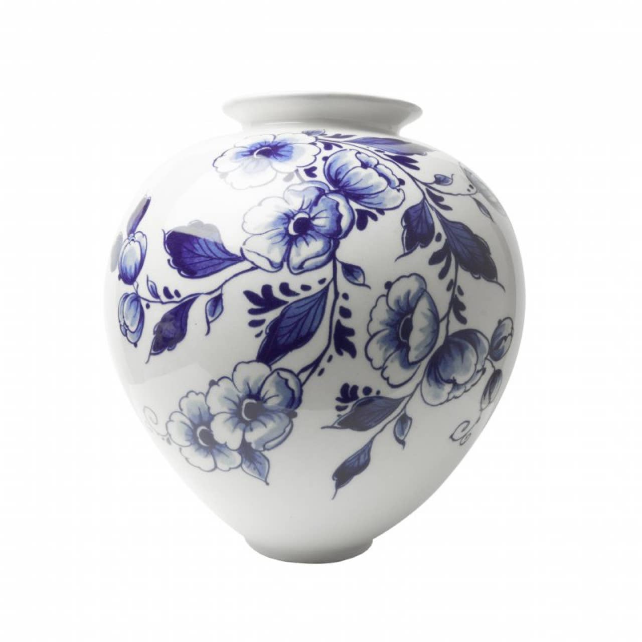 Große Vase mit Blumen