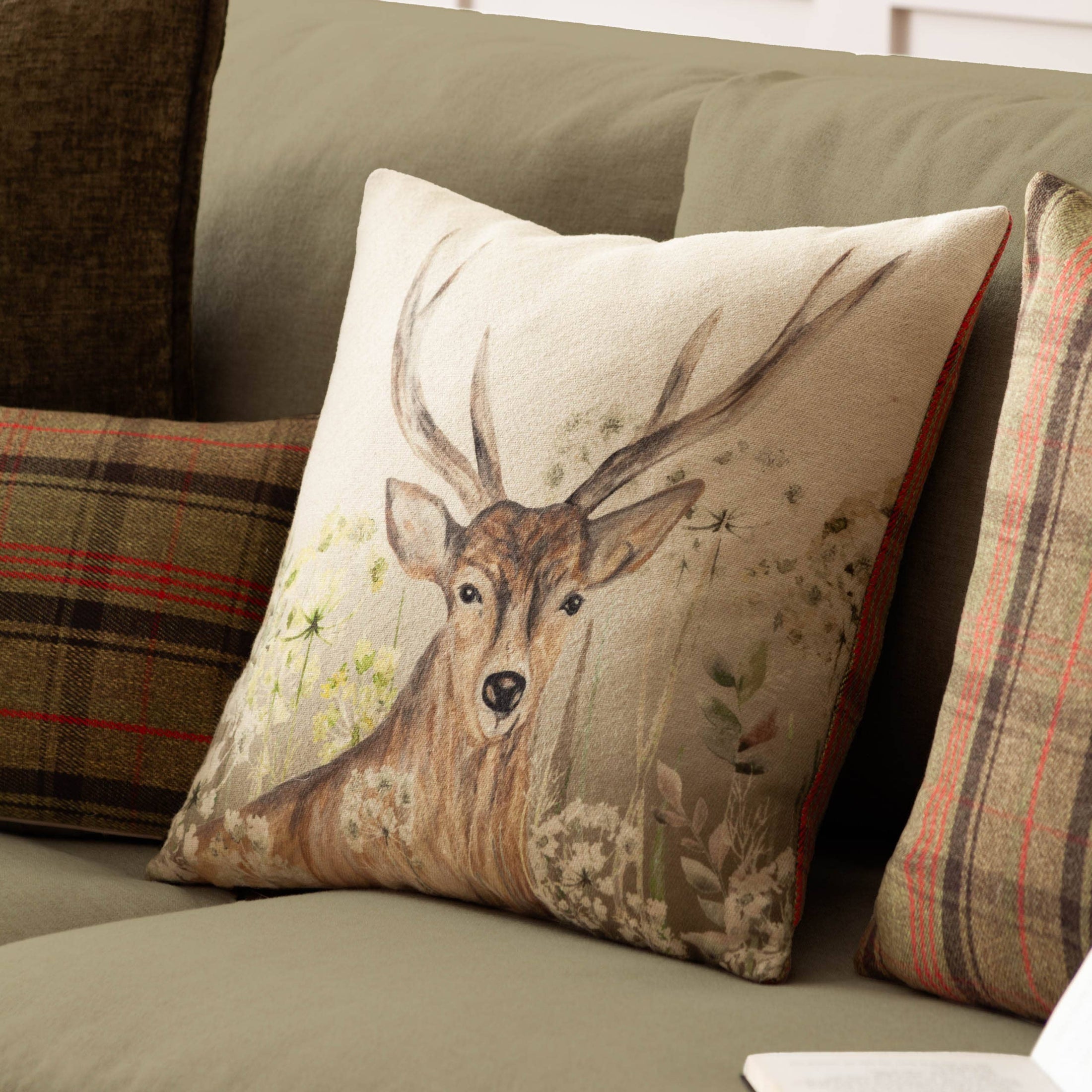 Kissen mit Bramble Stag,
