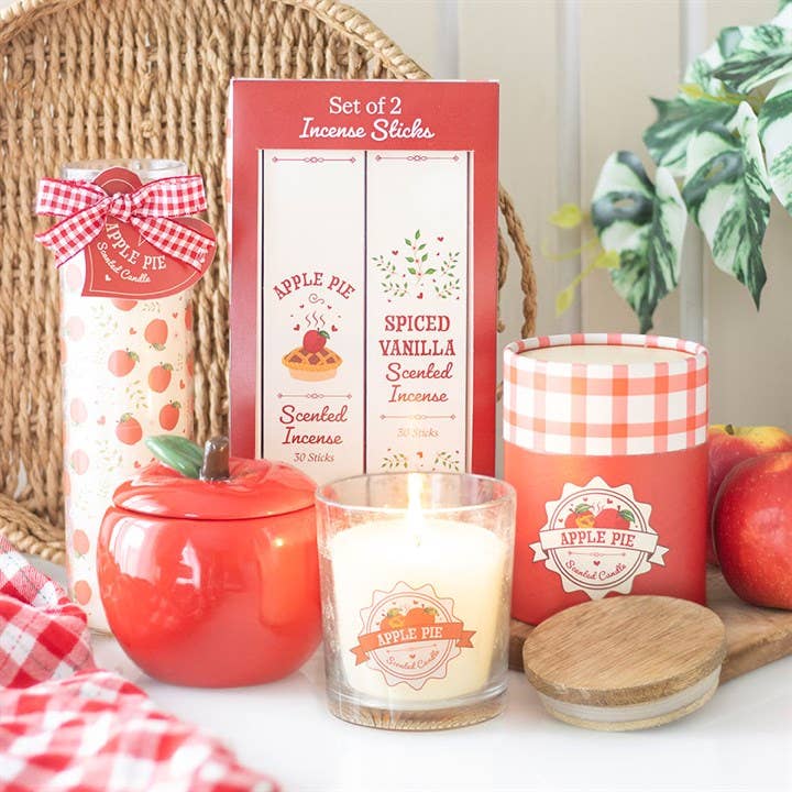Apfelkuchen-Duftkerze
