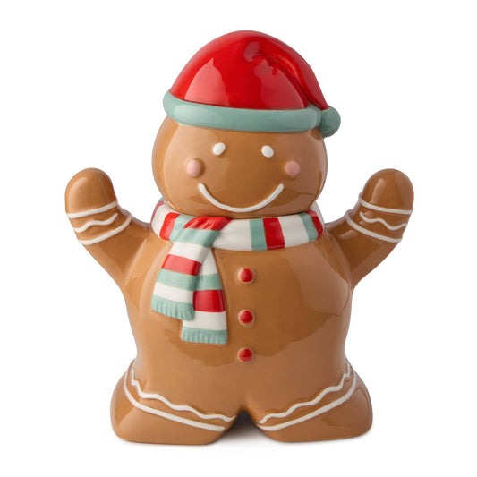 Weihnachtlicher Lebkuchen 3D-Keksdose 25 cm