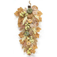 Bild in Galerie-Betrachter laden, Tropfenform mit windgewaschenem Herbstlaub, 70 cm
